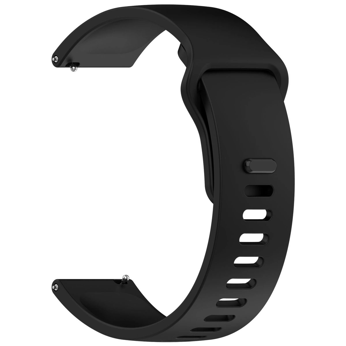 Kryt Bizon Strap Watch Silicone Xiaomi Redmi Watch 5 Lite / 5 Active black