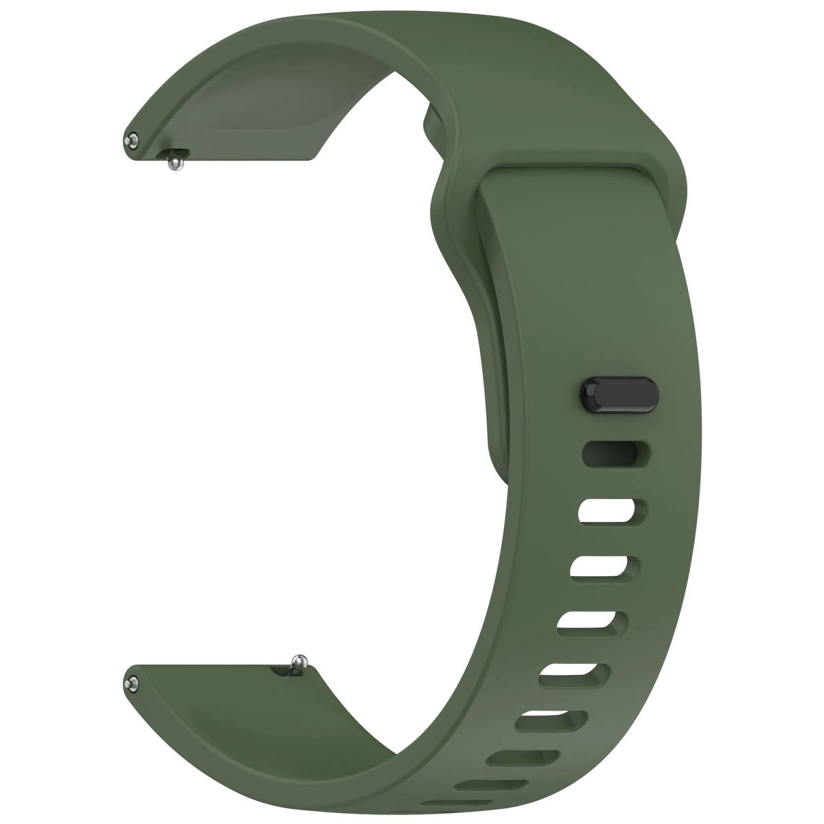 Kryt Bizon Strap Watch Silicone Xiaomi Redmi Watch 5 Lite / 5 Active dark green
