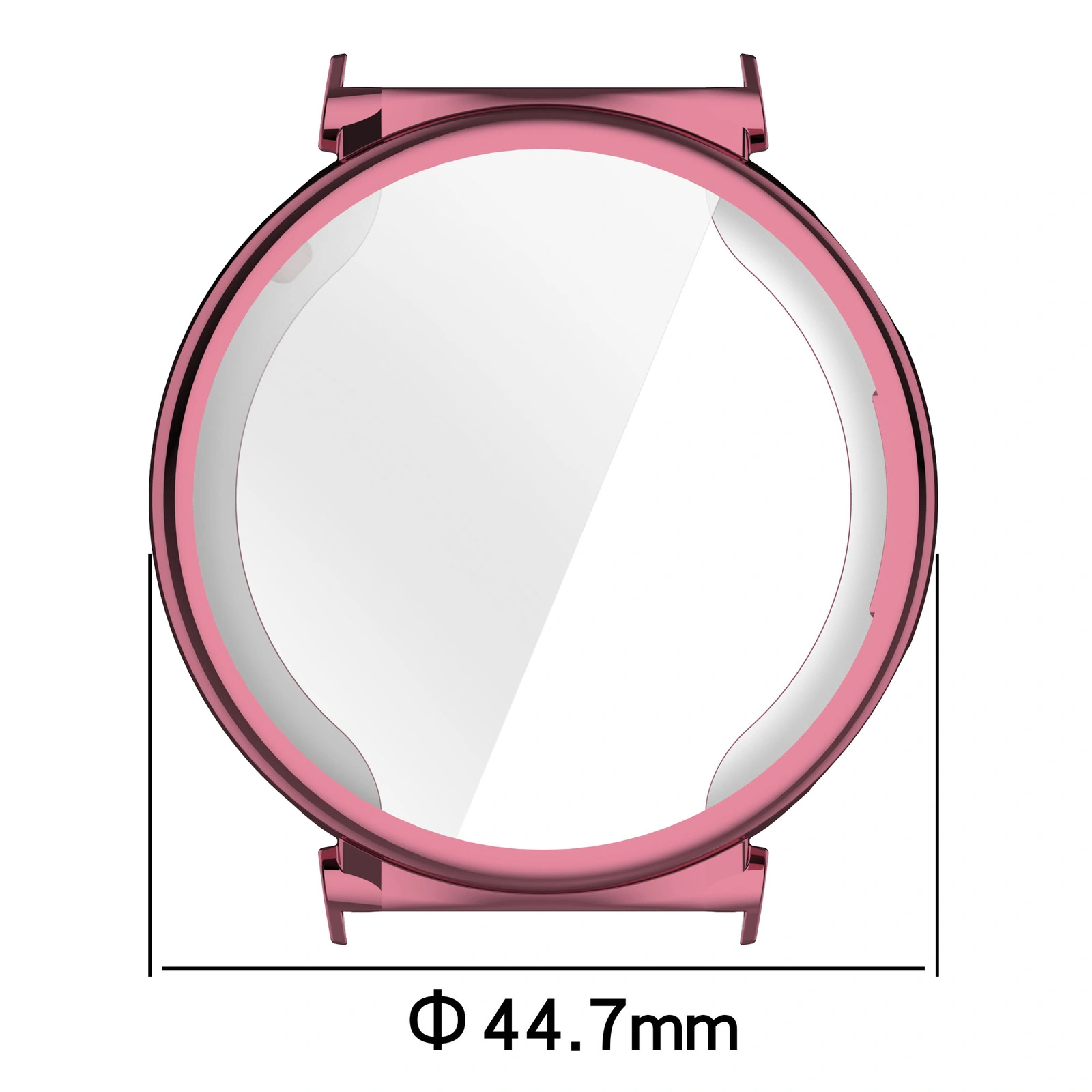 Kryt Bizon Case Watch Felipe Huawei Watch GT 5 Pro 42 mm pink
