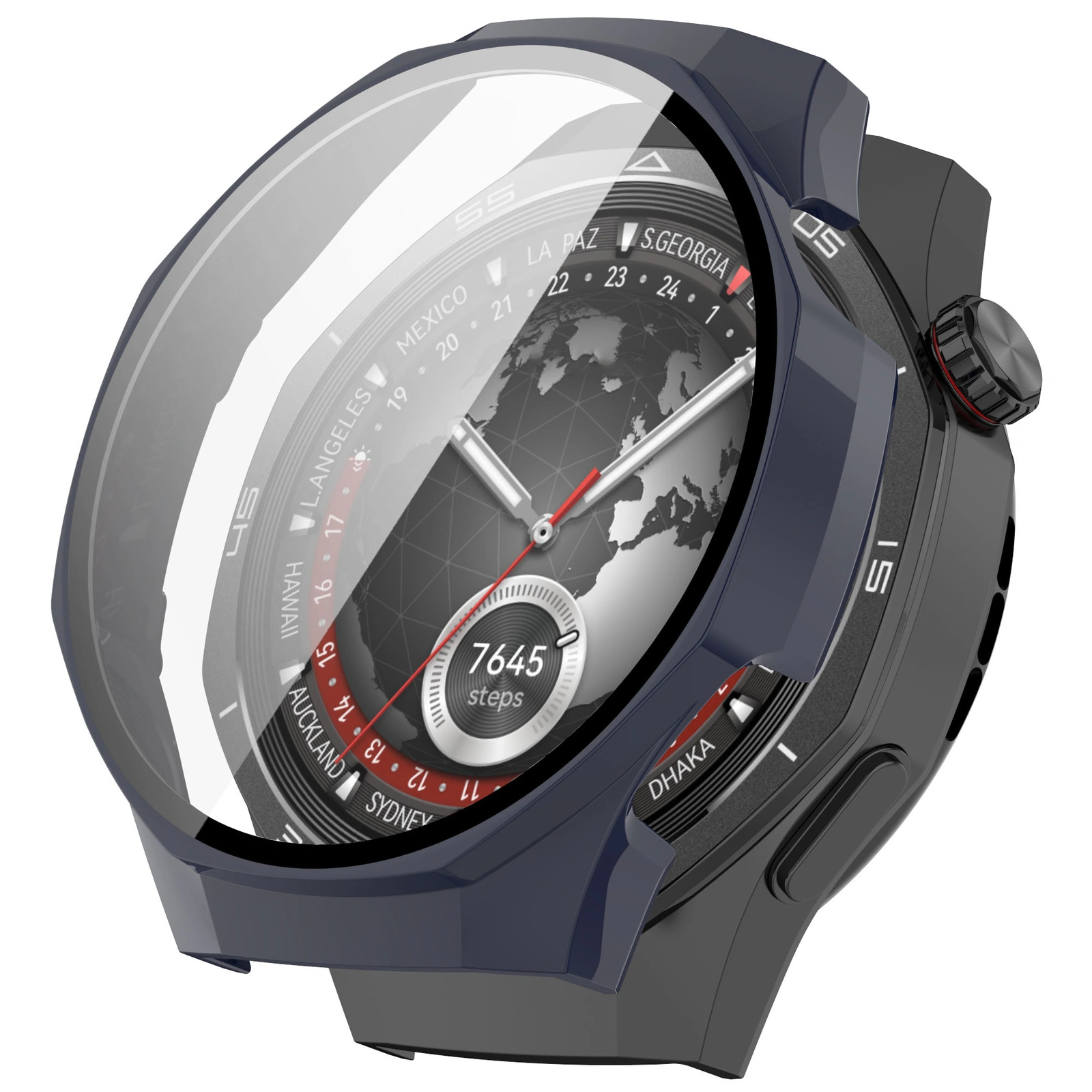 Kryt Bizon Case+Glass Watch Huawei Watch GT 5 Pro 46 mm blue