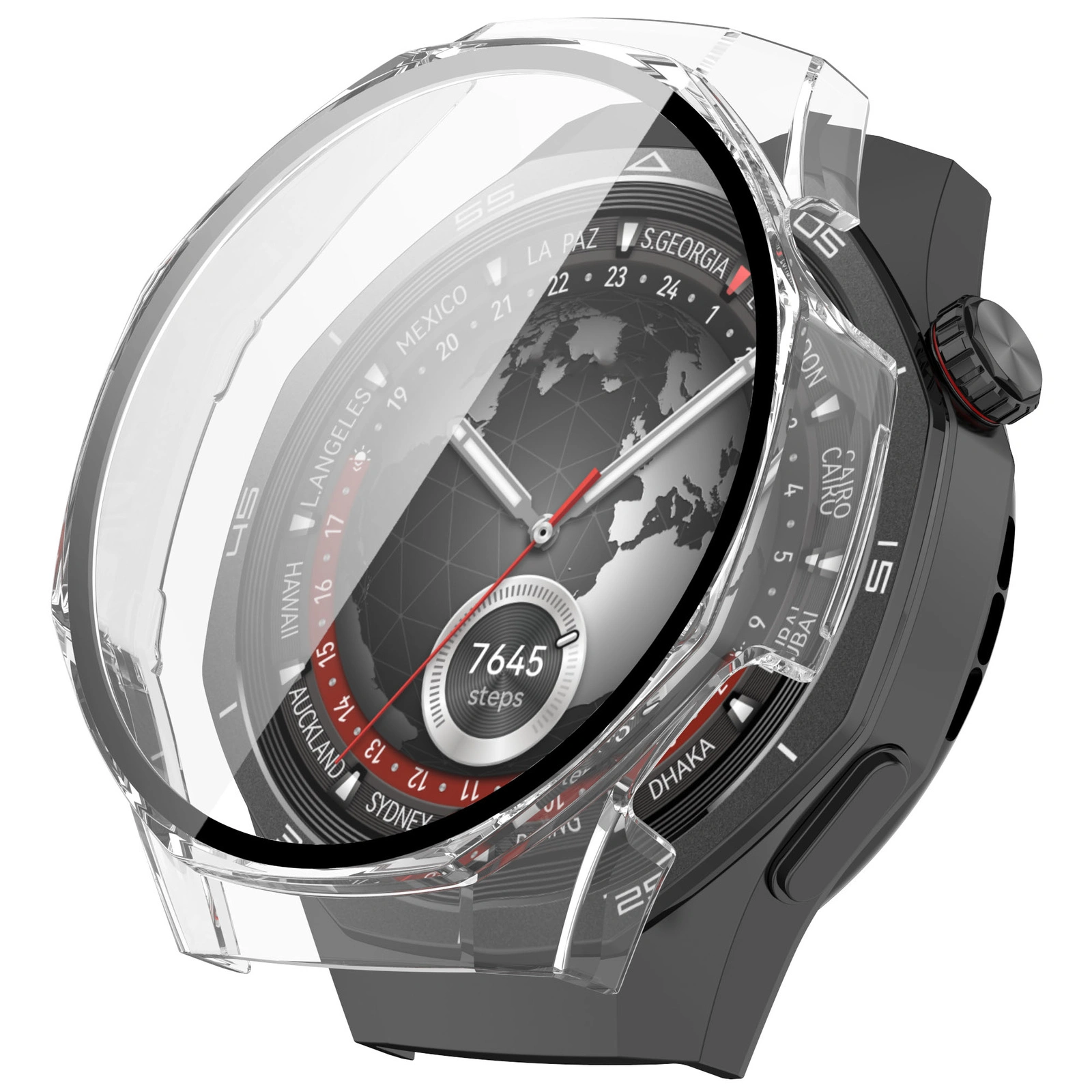 Kryt Bizon Case+Glass Watch Huawei Watch GT 5 Pro 46 mm clear