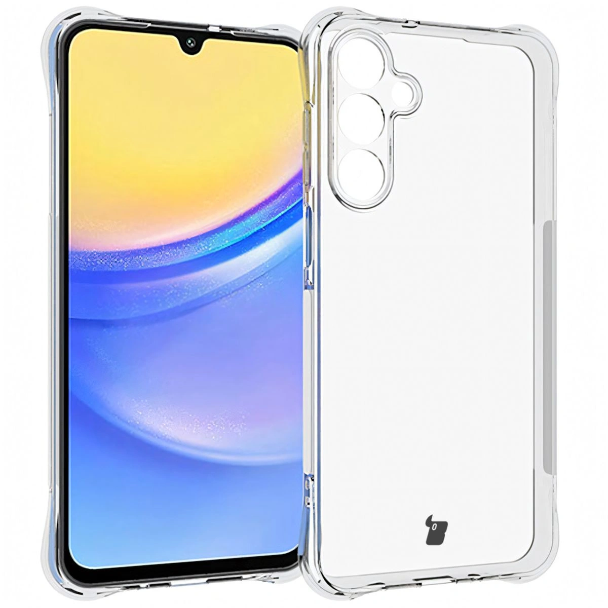 Kryt Bizon Case Clear Pack case + 2x screen glass Samsung Galaxy A16 4G/5G clear