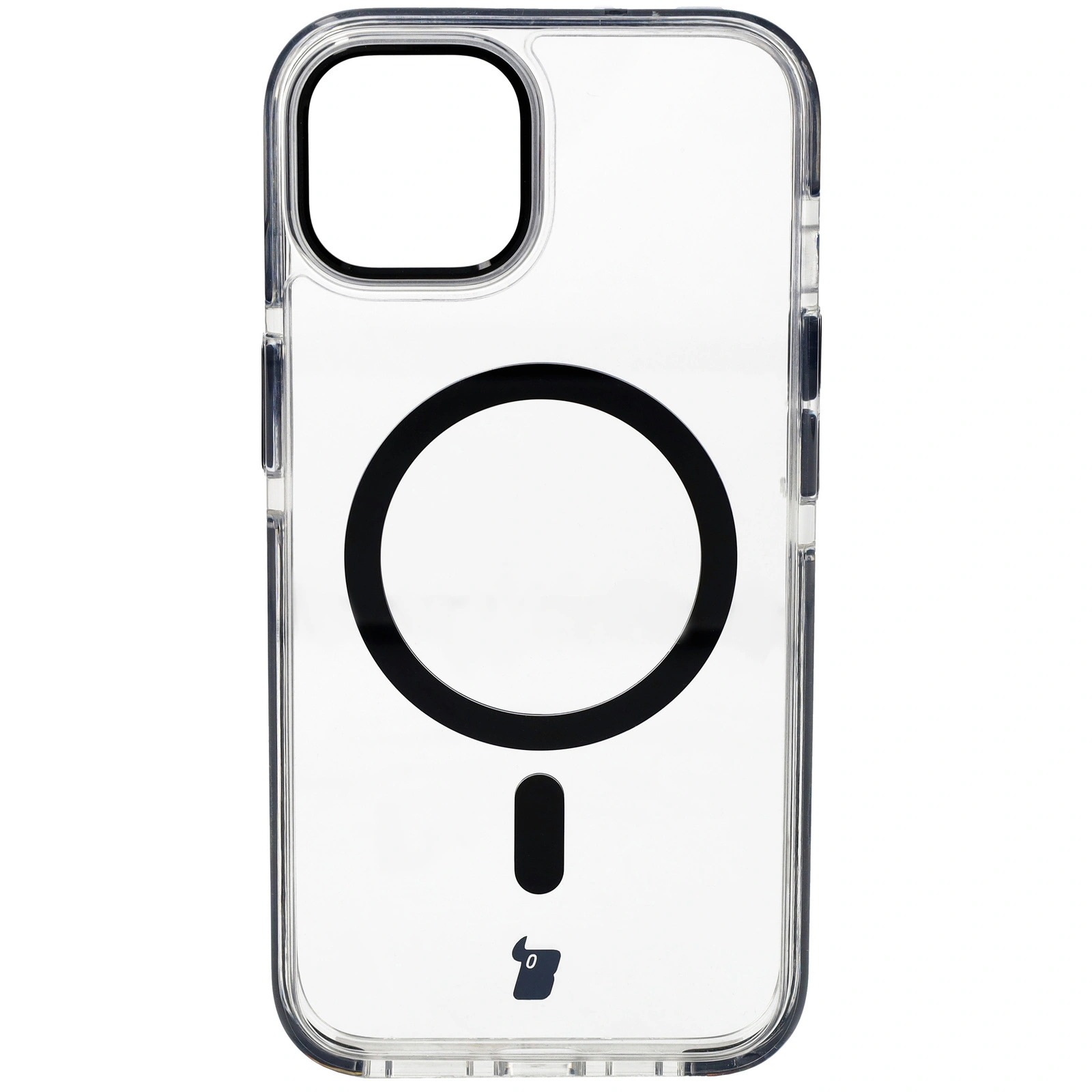 Kryt Bizon Case Marco Apple iPhone 14 / Apple iPhone 13 clear with black frame