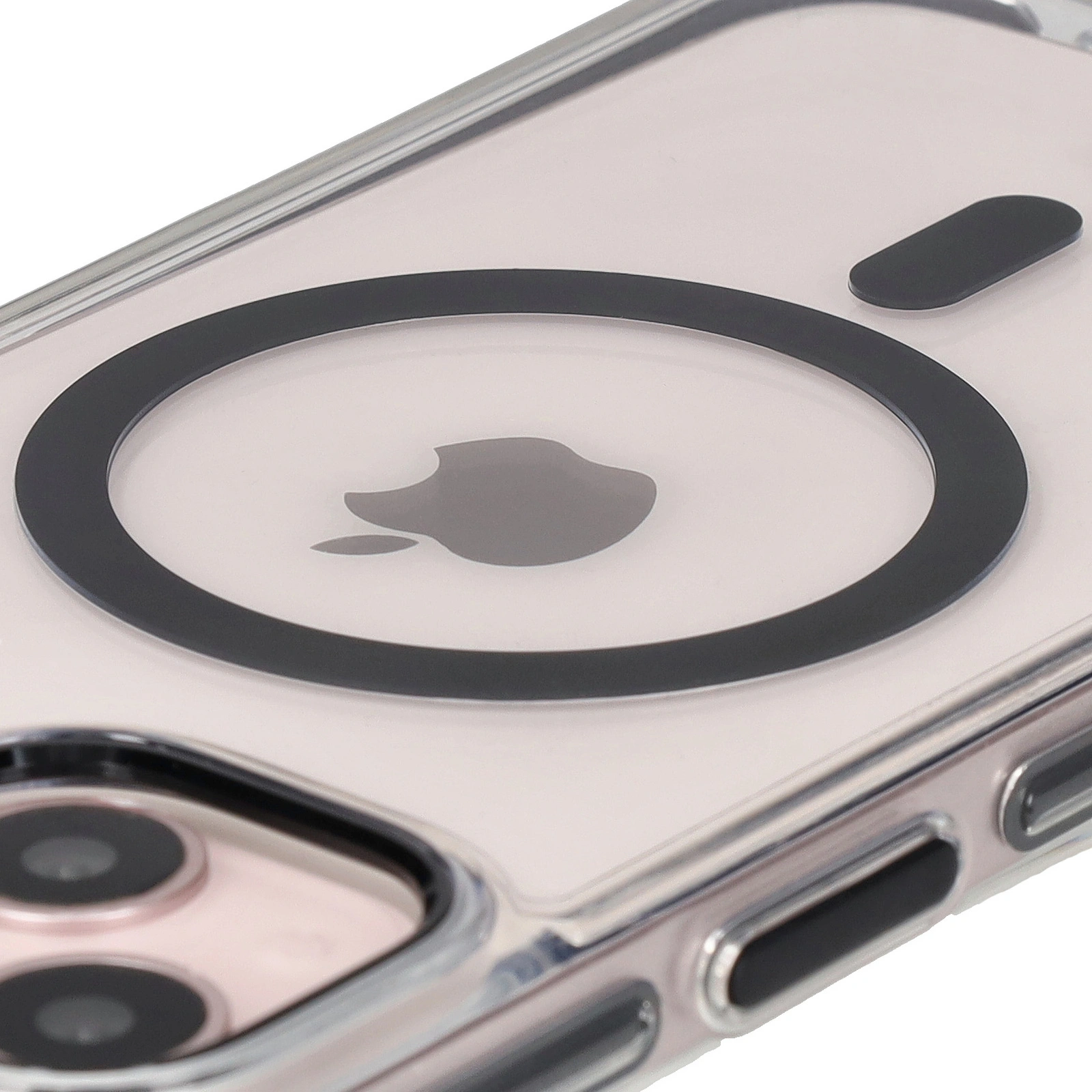 Kryt Bizon Case Marco Apple iPhone 14 / Apple iPhone 13 clear with black frame