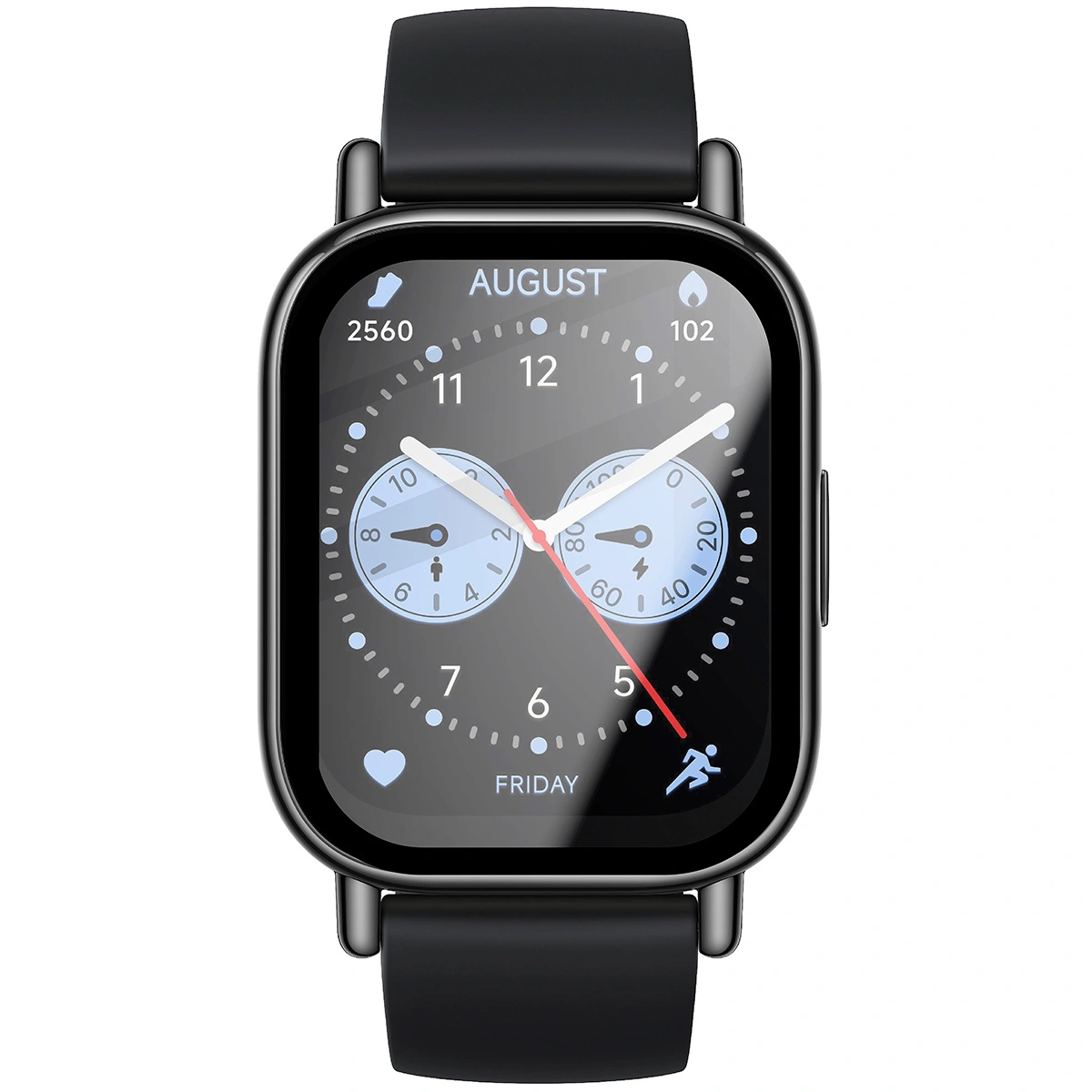 Ochranné sklo Bizon Glass Watch Edge Hybrid Xiaomi Redmi Watch 5 Lite black