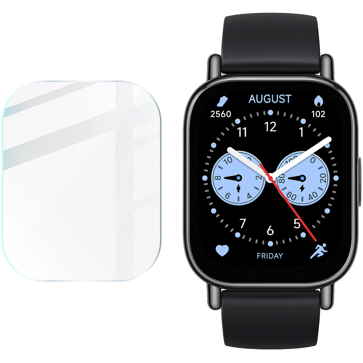 Ochranné sklo Bizon Glass Watch Clear Xiaomi Redmi Watch 5 Lite