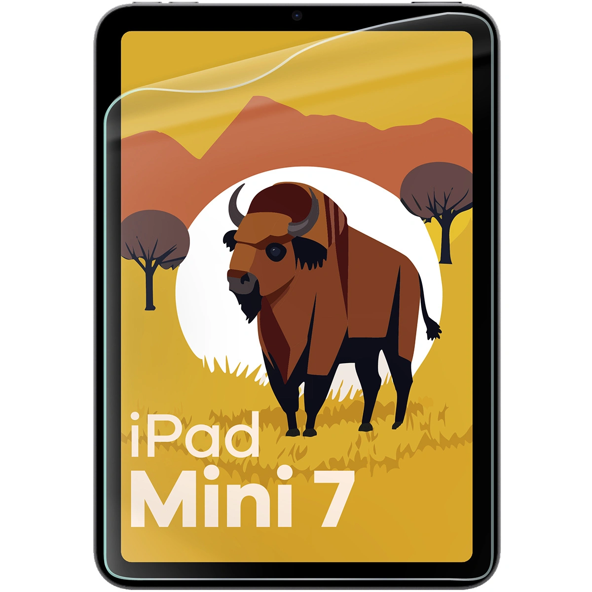 Kryt Bizon Film Tab Papirus Apple iPad Mini 7 gen. 2024 / iPad Mini 6 gen. 2021 [2 PACK]
