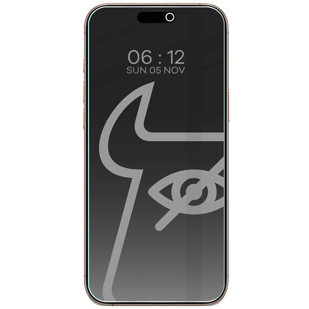 Ochranné sklo Bizon Glass Clear Shadow Apple iPhone 16 Pro Max tinted