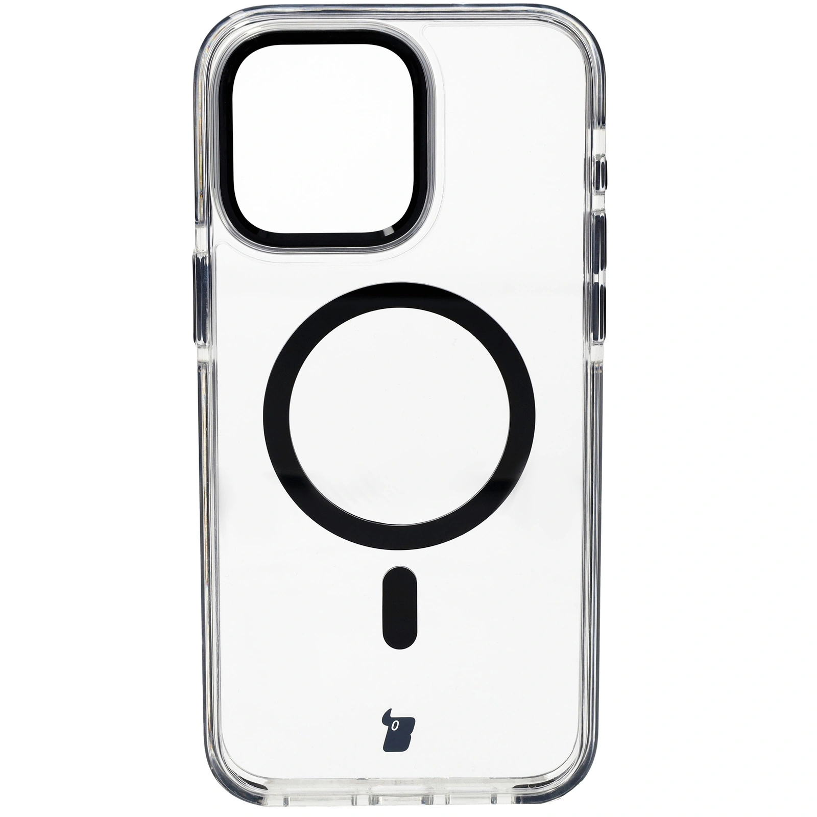 Kryt Bizon Case Marco Apple iPhone 15 Pro Max clear with black frame