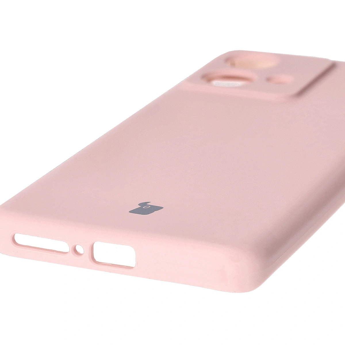 Kryt Bizon Soft Case Motorola Edge 40 Neo powder pink
