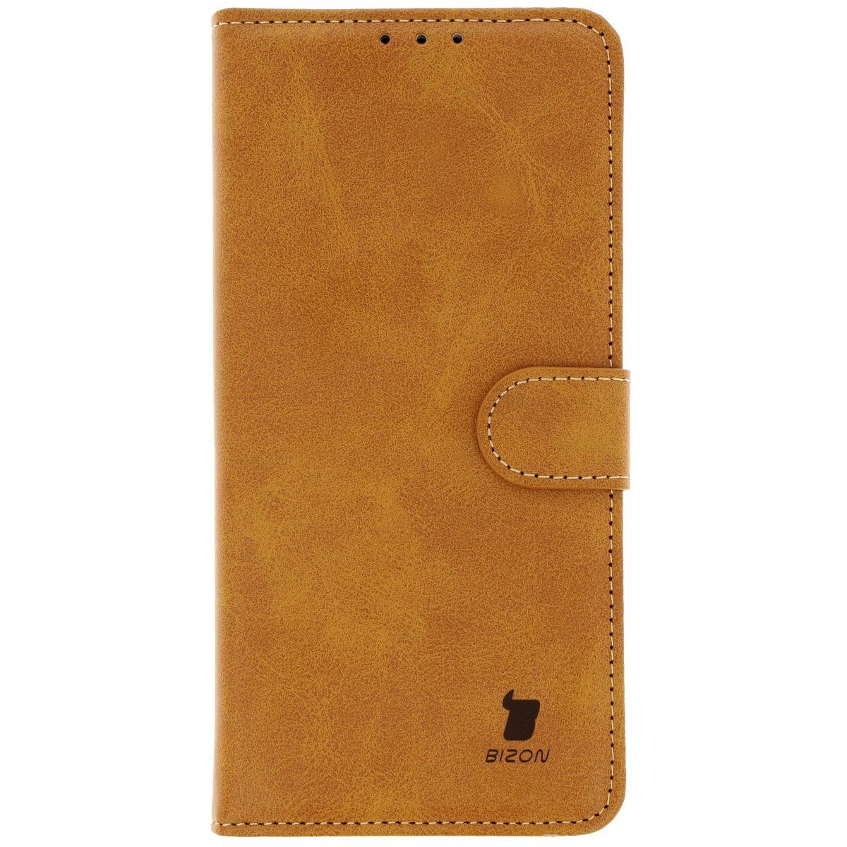 Kryt Bizon Case Pocket Oppo Reno 12 brown