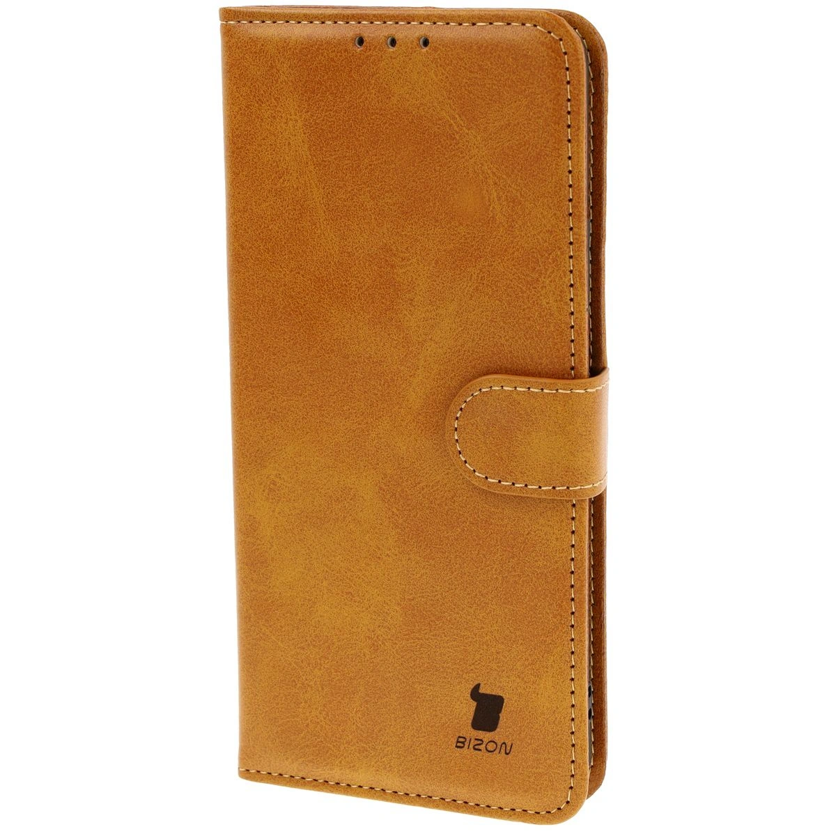 Kryt Bizon Case Pocket Oppo Reno 12 brown