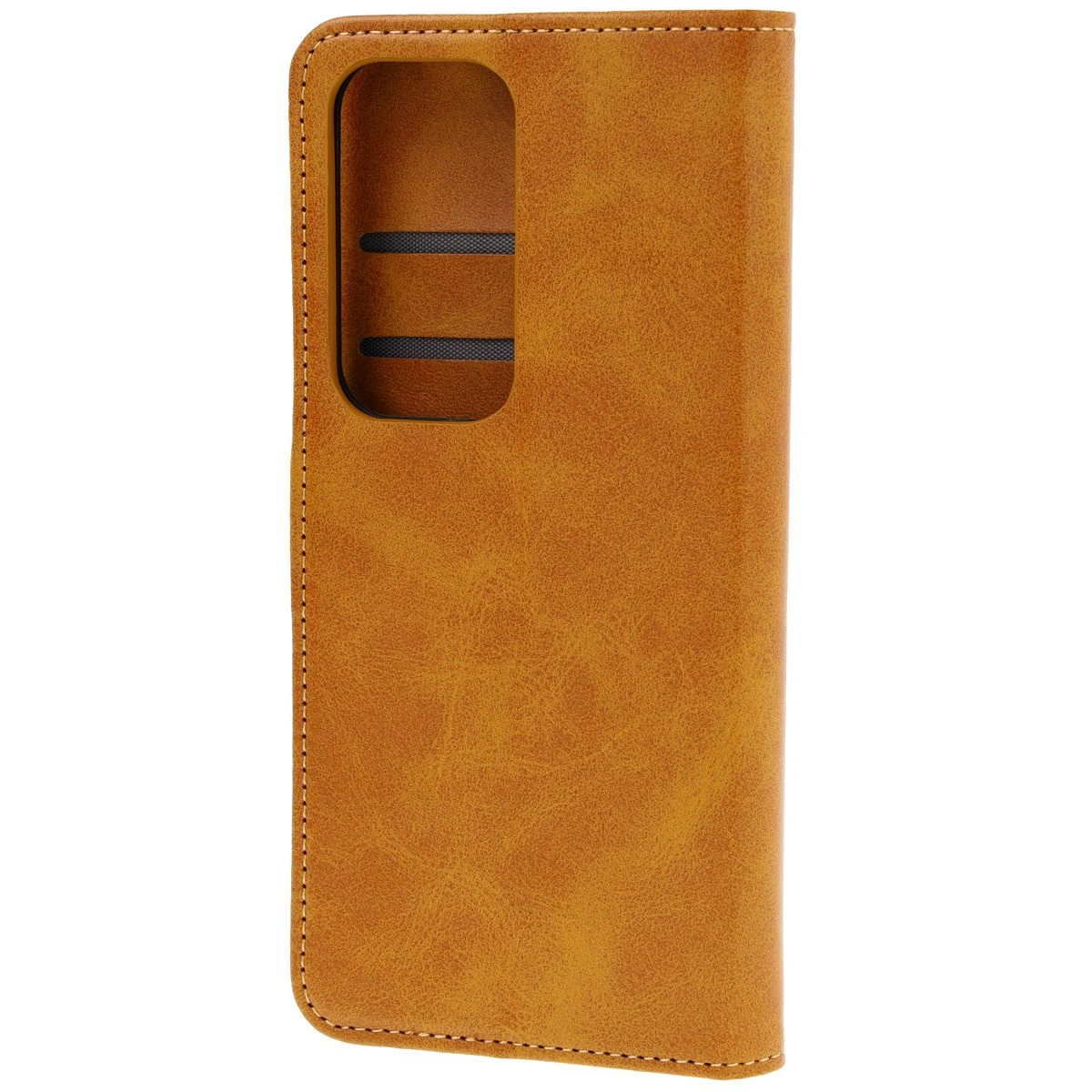 Kryt Bizon Case Pocket Oppo Reno 12 brown
