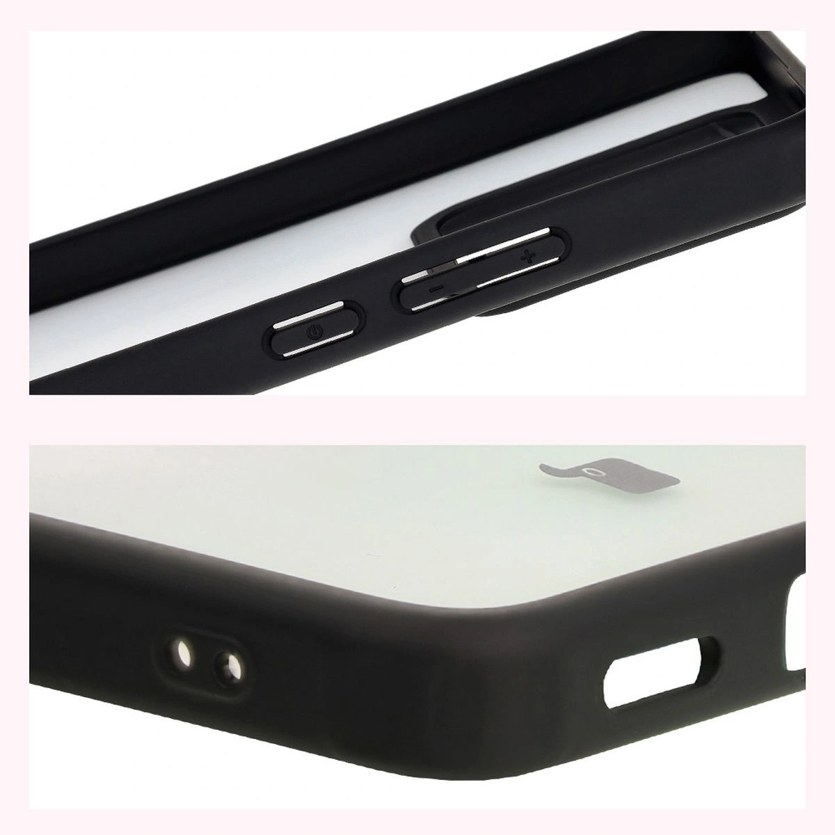 Kryt Bizon Case Angelo Xiaomi 14T Pro smoky with a black frame