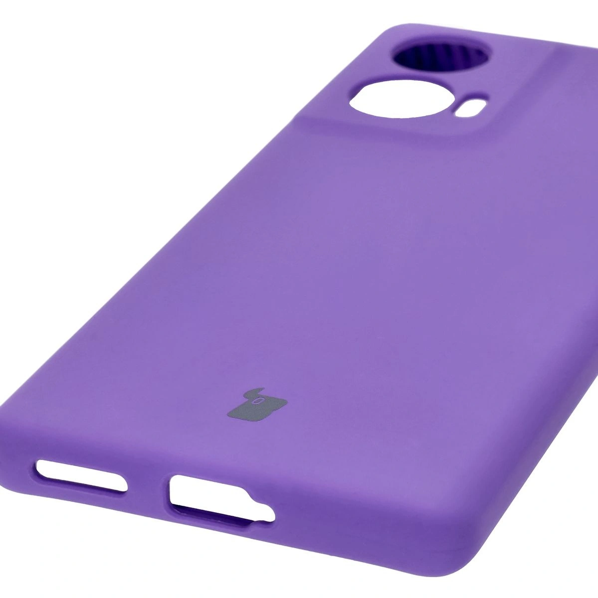 Kryt Bizon Soft Case Motorola Edge 50 Fusion purple