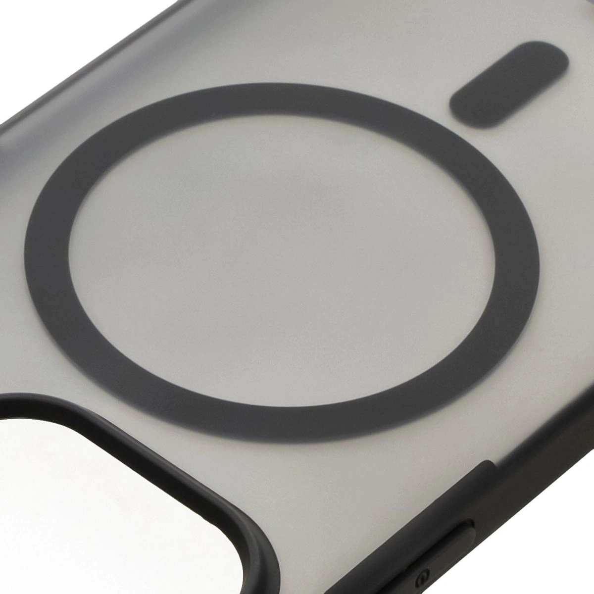 Kryt Bizon Case MatteO Apple iPhone 15 Pro transparent with black frame