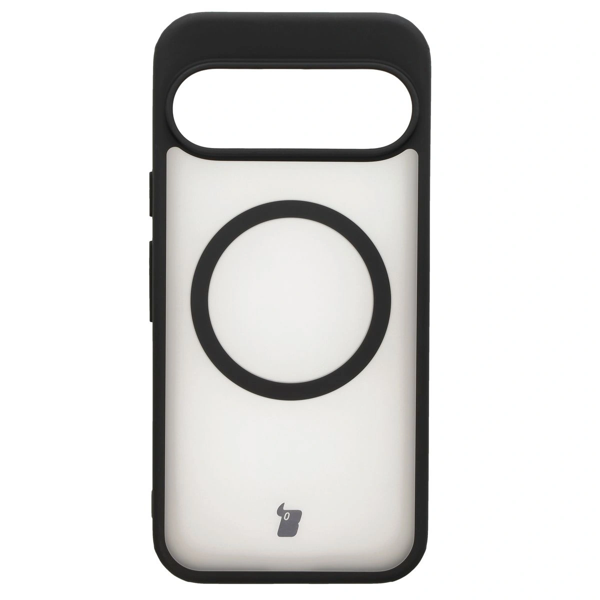 Kryt Bizon Case MatteO Google Pixel 9/9 Pro transparent with black frame