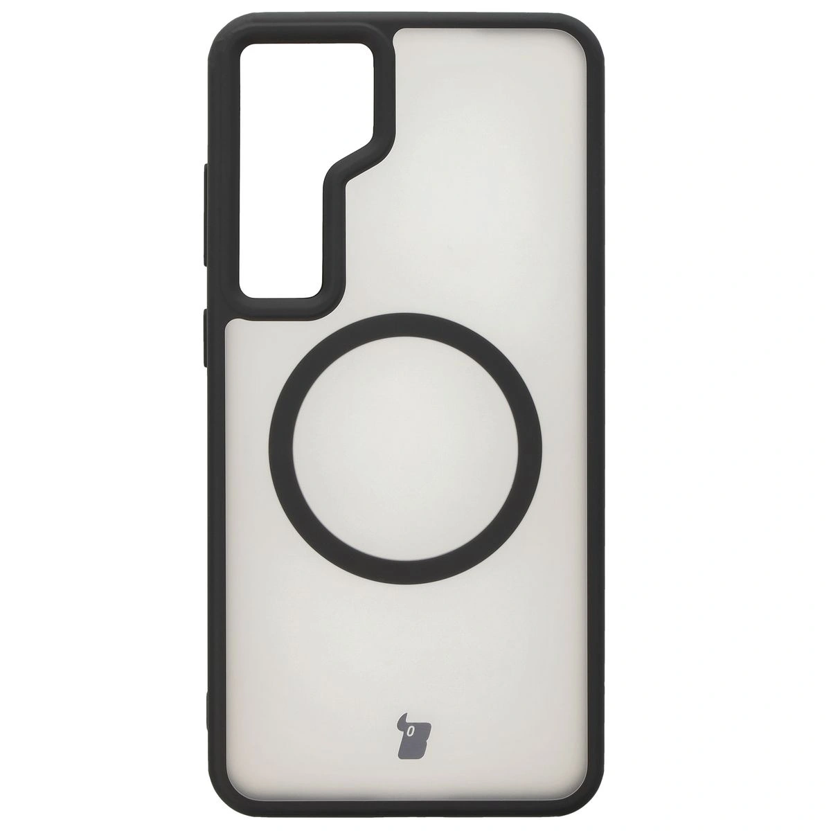 Kryt Bizon Case MatteO Samsung Galaxy S24 Plus transparent with black frame