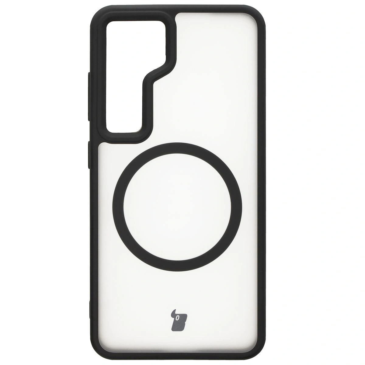 Kryt Bizon Case MatteO Samsung Galaxy S24 transparent with black frame