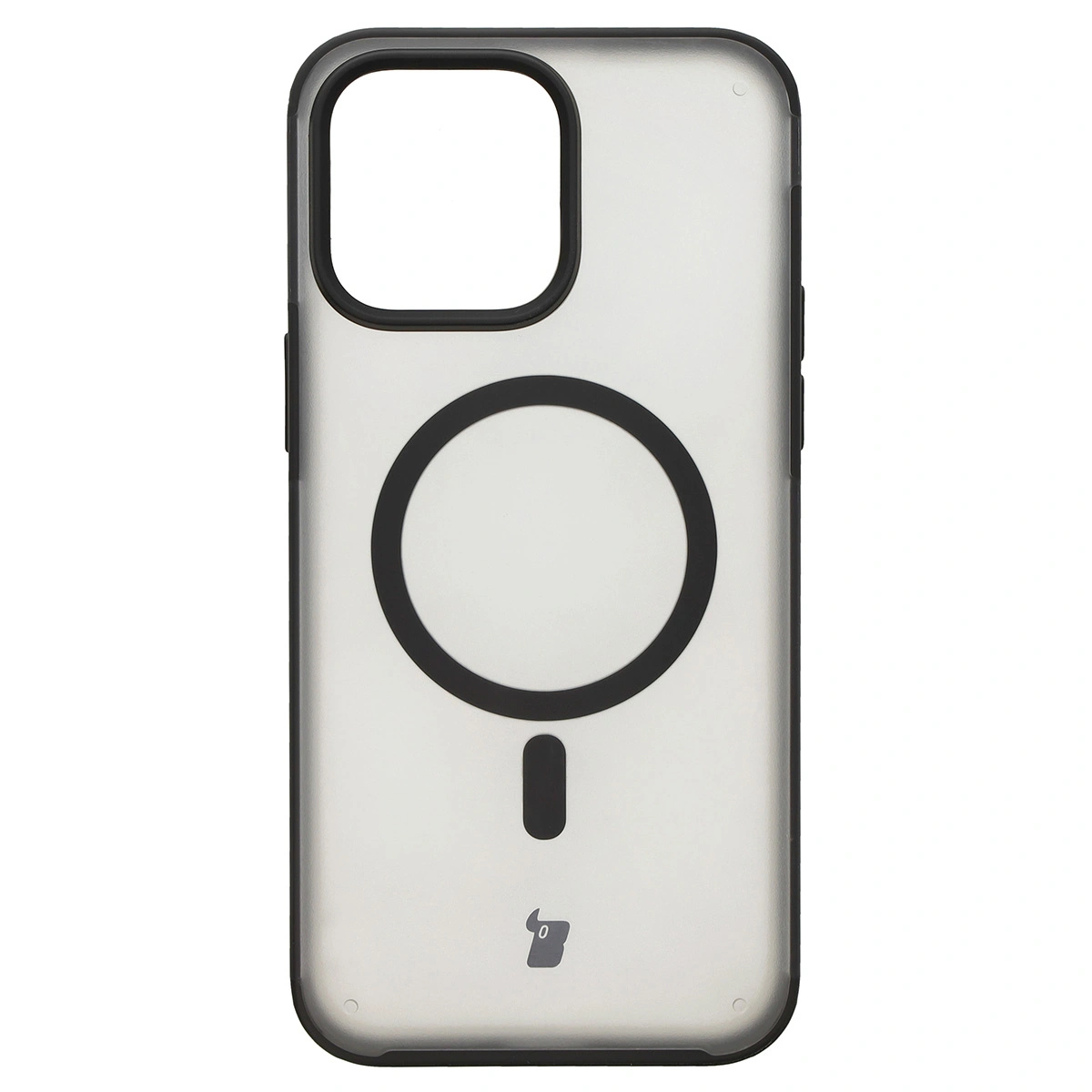 Kryt Bizon Case MatteO Apple iPhone 14 Pro Max transparent with black frame