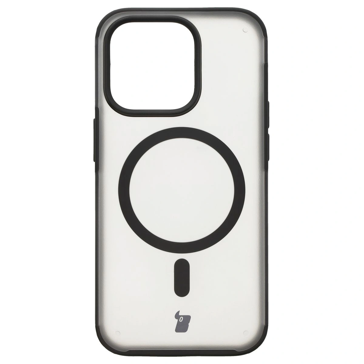 Kryt Bizon Case MatteO Apple iPhone 14 Pro transparent with black frame