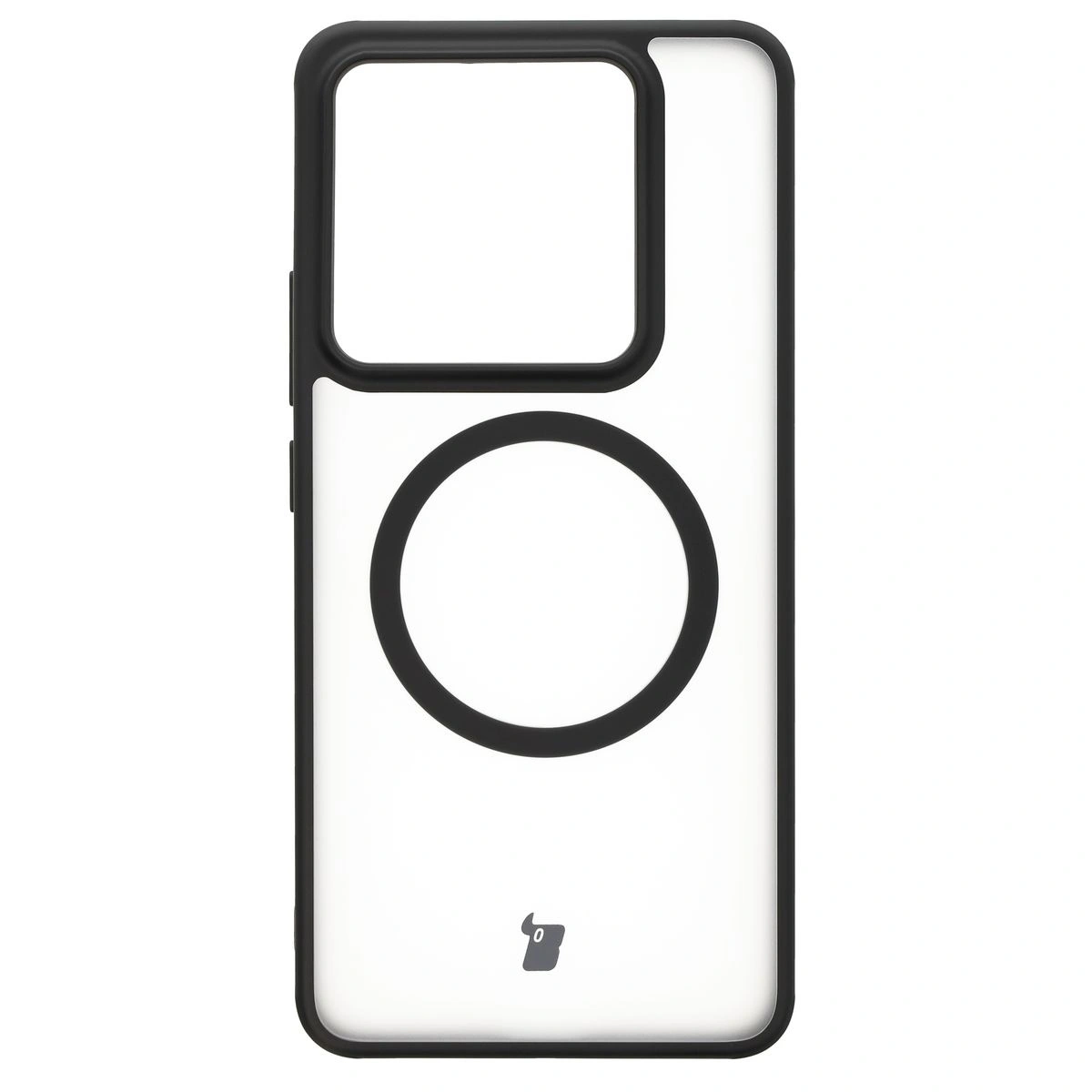 Kryt Bizon Case MatteO Xiaomi 14T Pro transparent with black frame