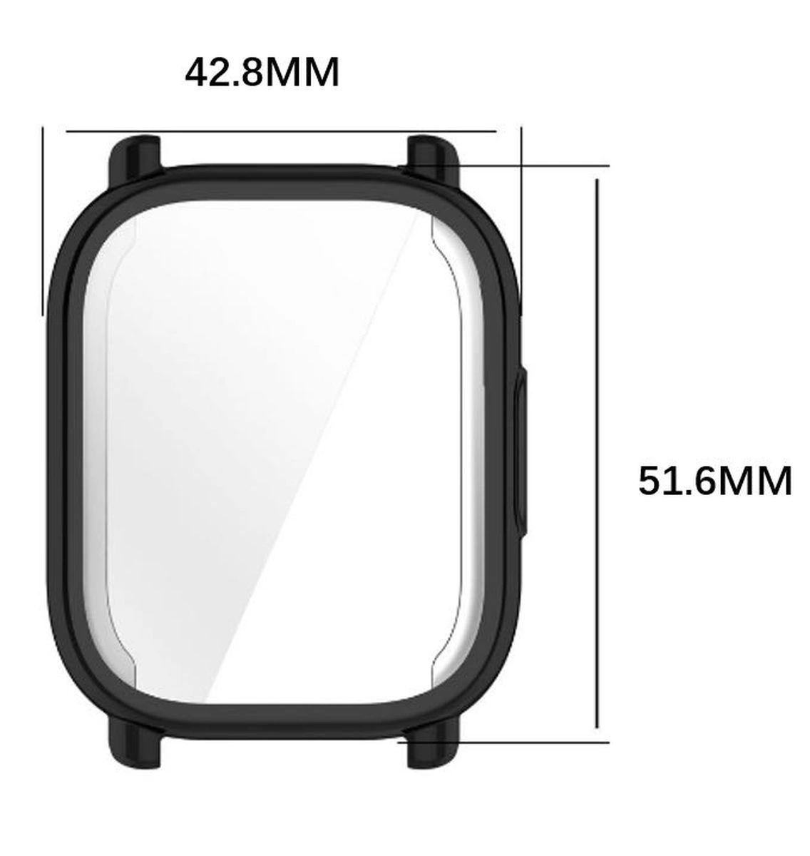 Kryt Bizon Case Watch Felipe Xiaomi Redmi Watch 5 Active black