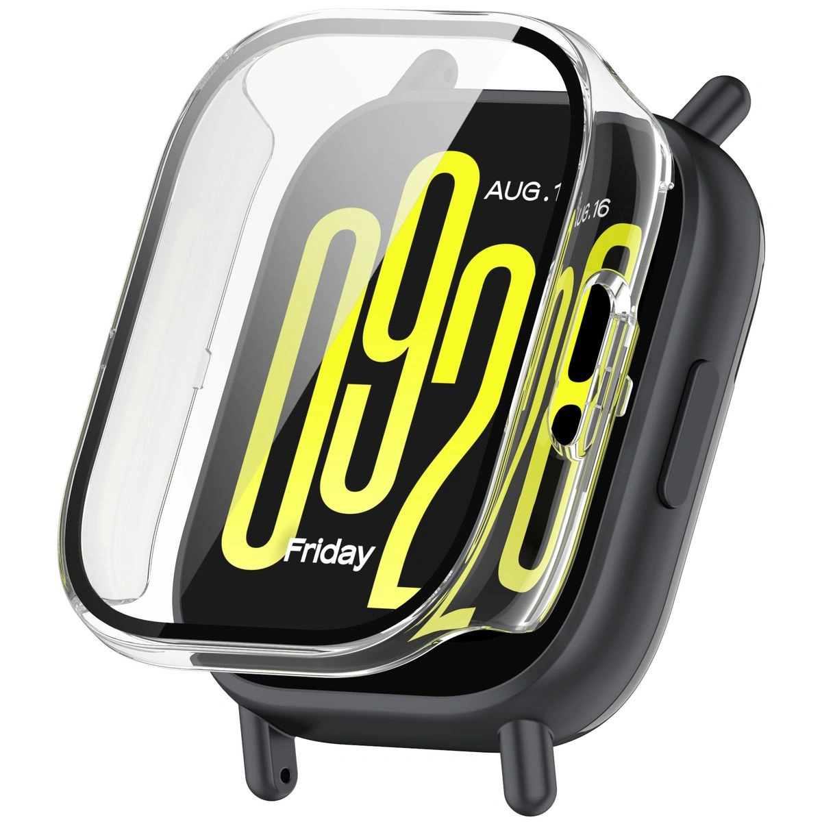Kryt Bizon Case+Glass Watch Xiaomi Redmi Watch 5 Active clear