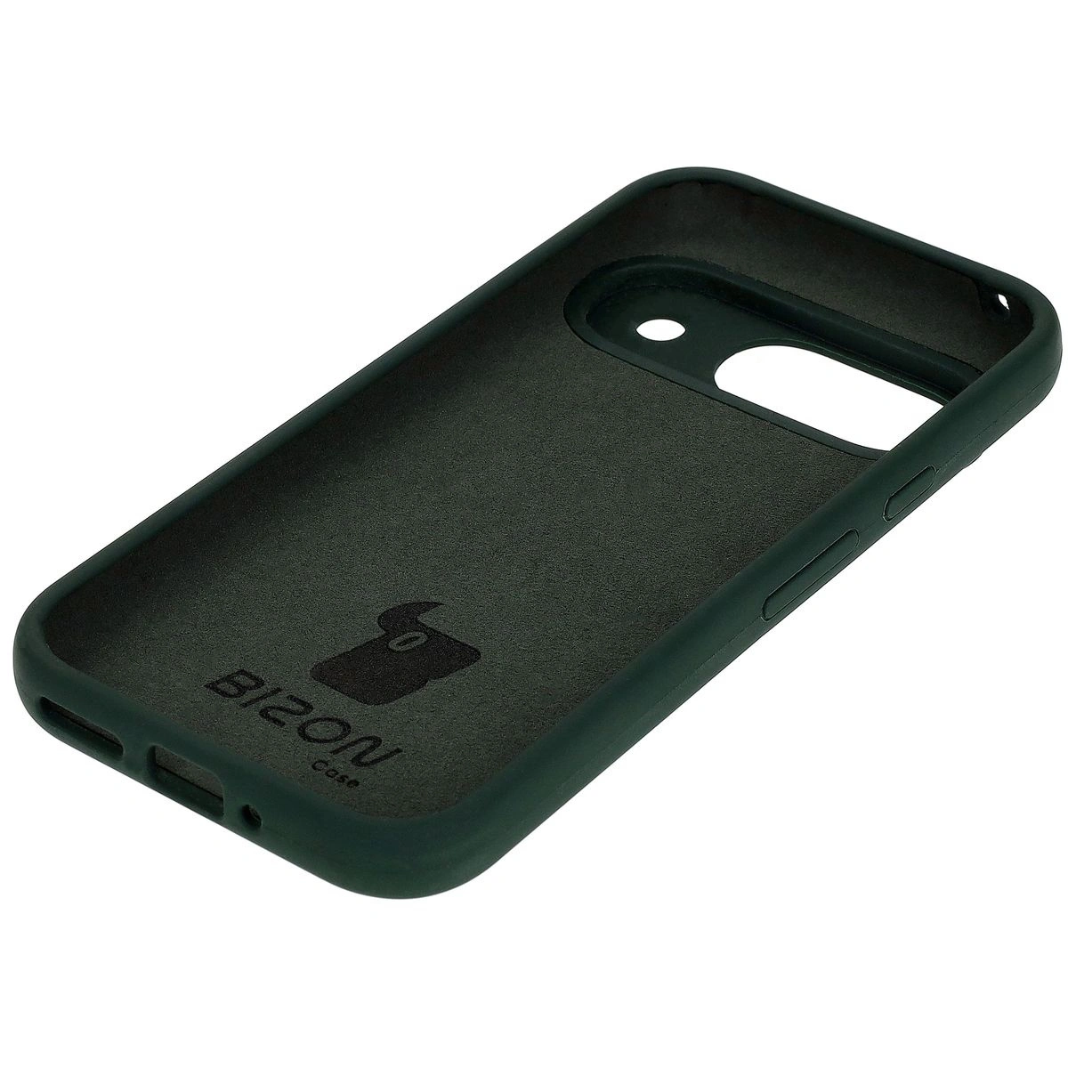 Kryt Bizon Soft Case Google Pixel 9 dark green