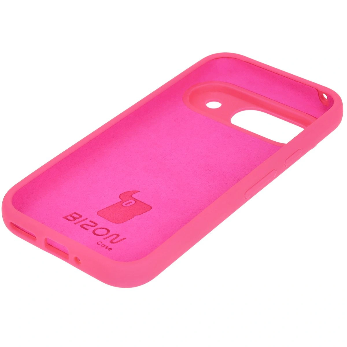 Kryt Bizon Soft Case Google Pixel 9 neon pink