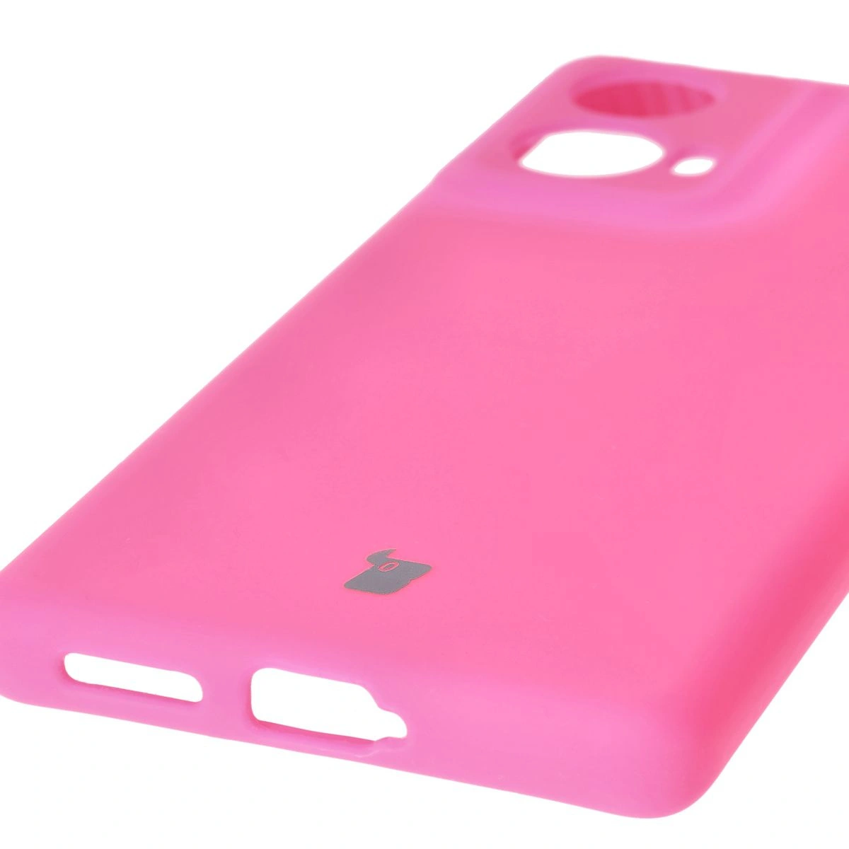 Kryt Bizon Soft Case Motorola Moto G85 5G neon pink