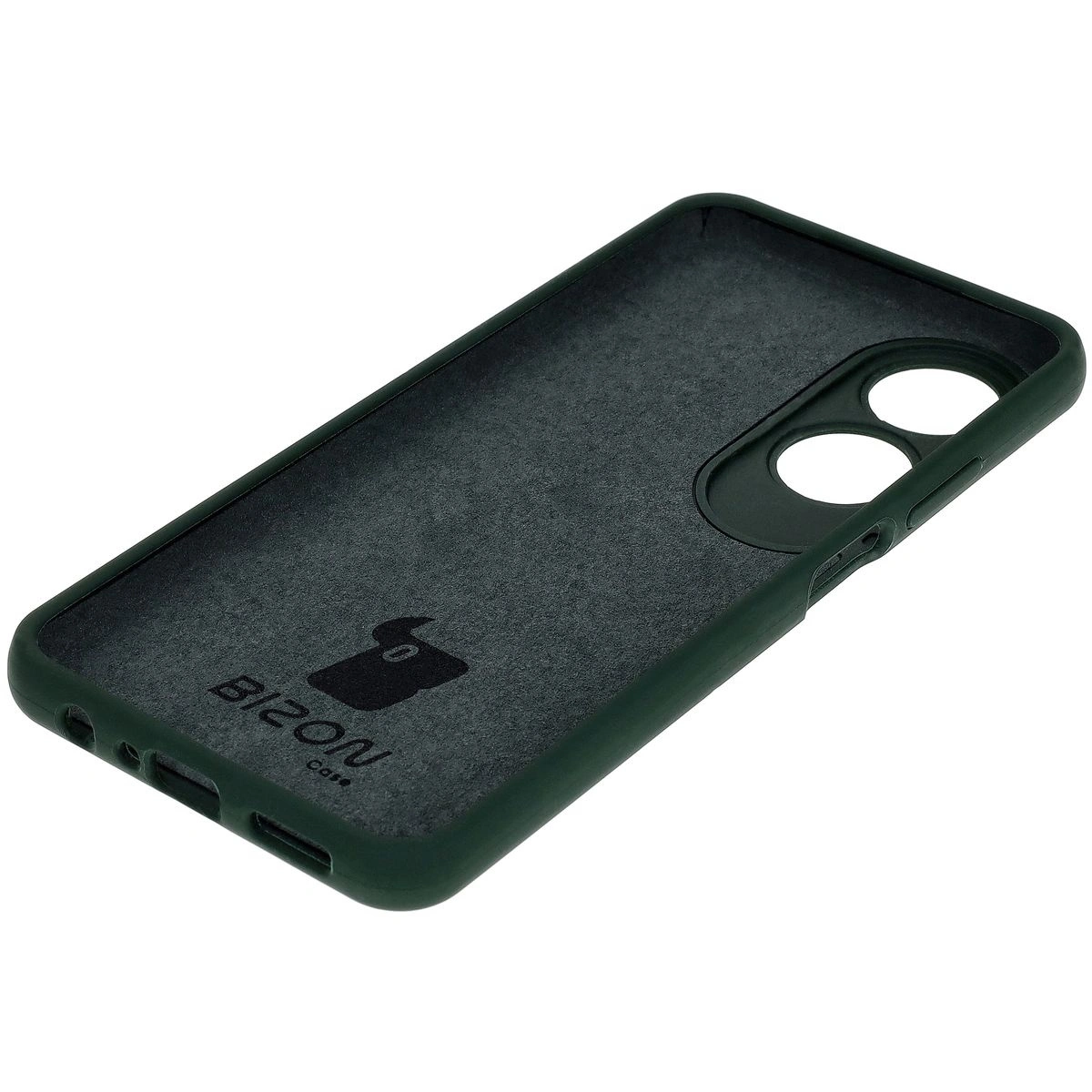 Kryt Bizon Soft Case Oppo A60 4G dark green
