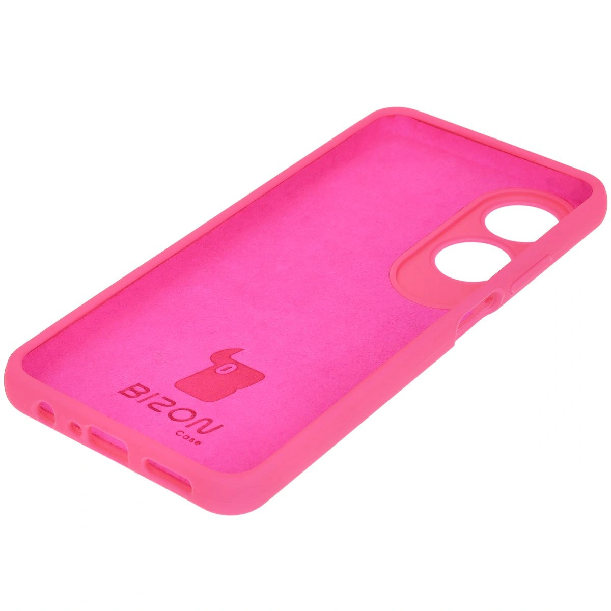 Kryt Bizon Soft Case Oppo A60 4G neon pink