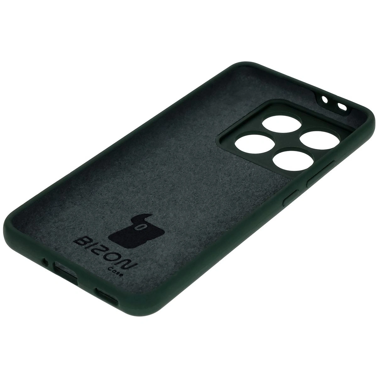 Kryt Bizon Soft Case Xiaomi 14T Pro dark green