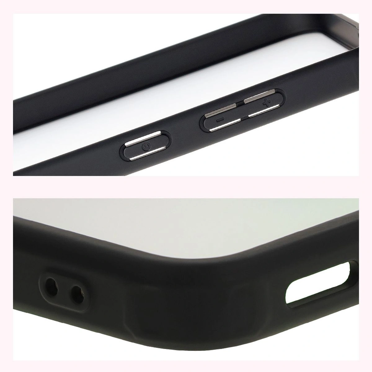Kryt Bizon Case Angelo Samsung Galaxy S25 Plus smoky with a black frame