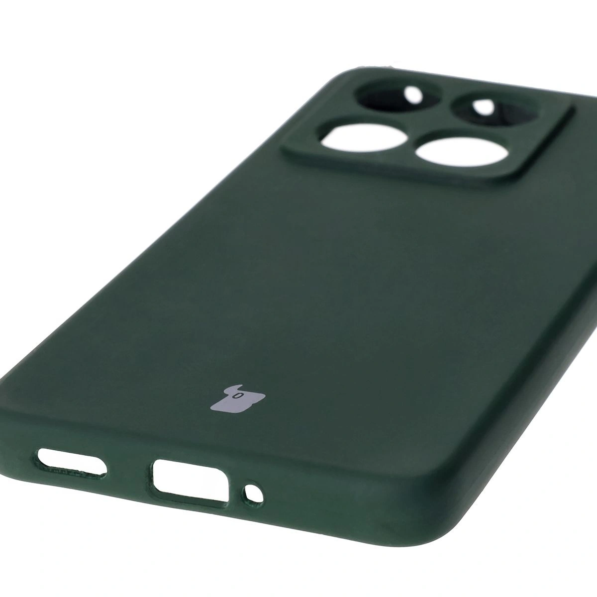 Kryt Bizon Soft Case Xiaomi 14T dark green