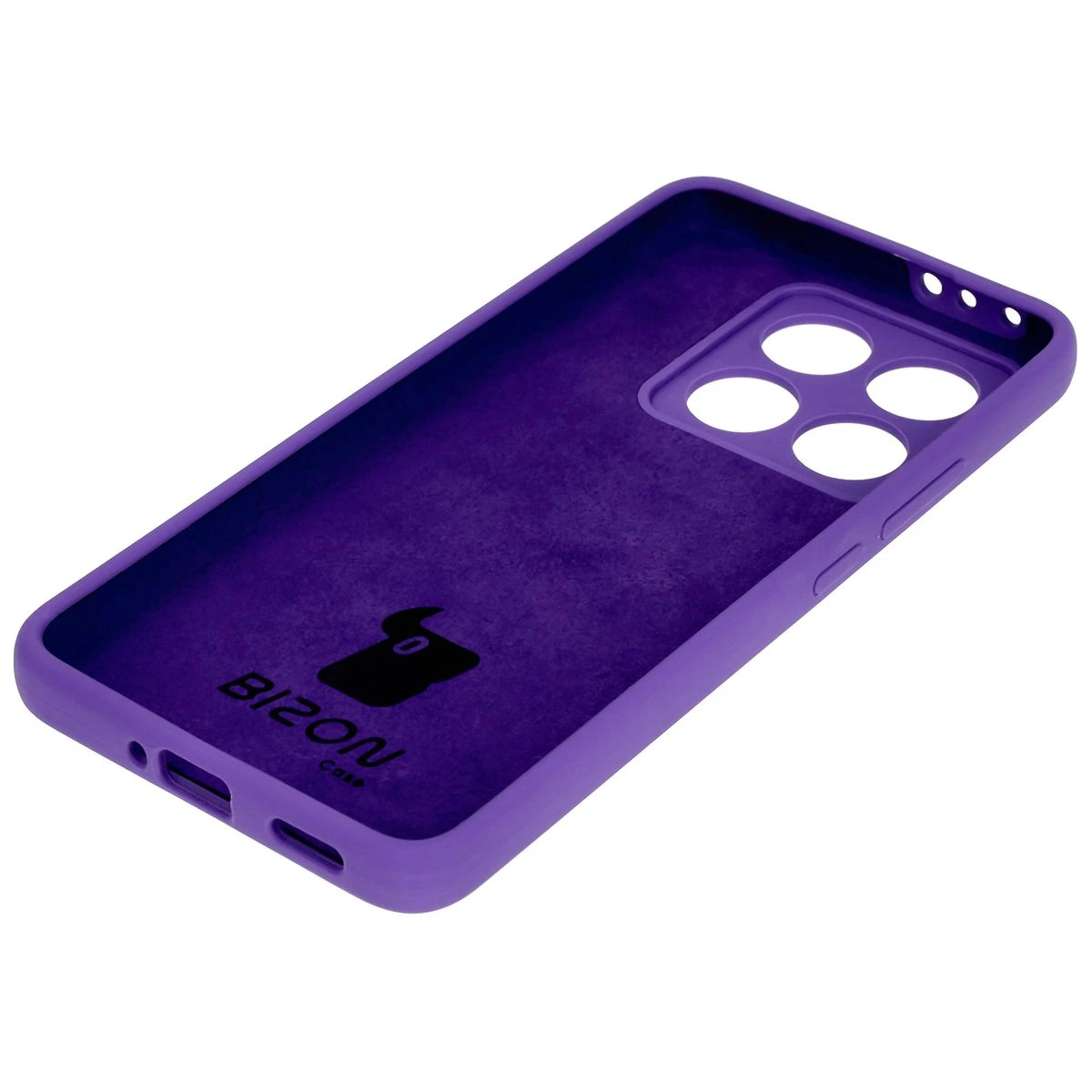 Kryt Bizon Soft Case Xiaomi Redmi 14C 4G / Poco C75 purple