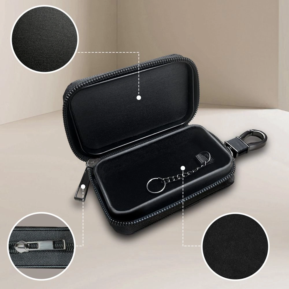 Kryt Tech-Protect KLR300 faraday cage Pouch Keyless RFID Signal Blocker Case Black