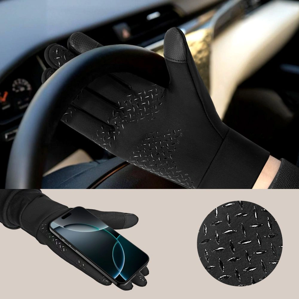 Kryt Tech-Protect WG01 Winter Touchscreen Gloves L Black