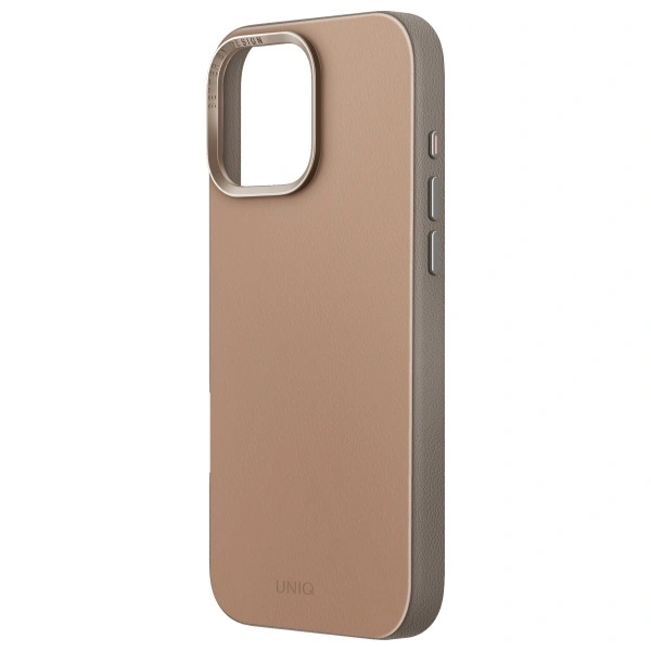 Kryt UNIQ Lyden DS Apple iPhone 16 Pro Max Magclick Charging brown-flint grey