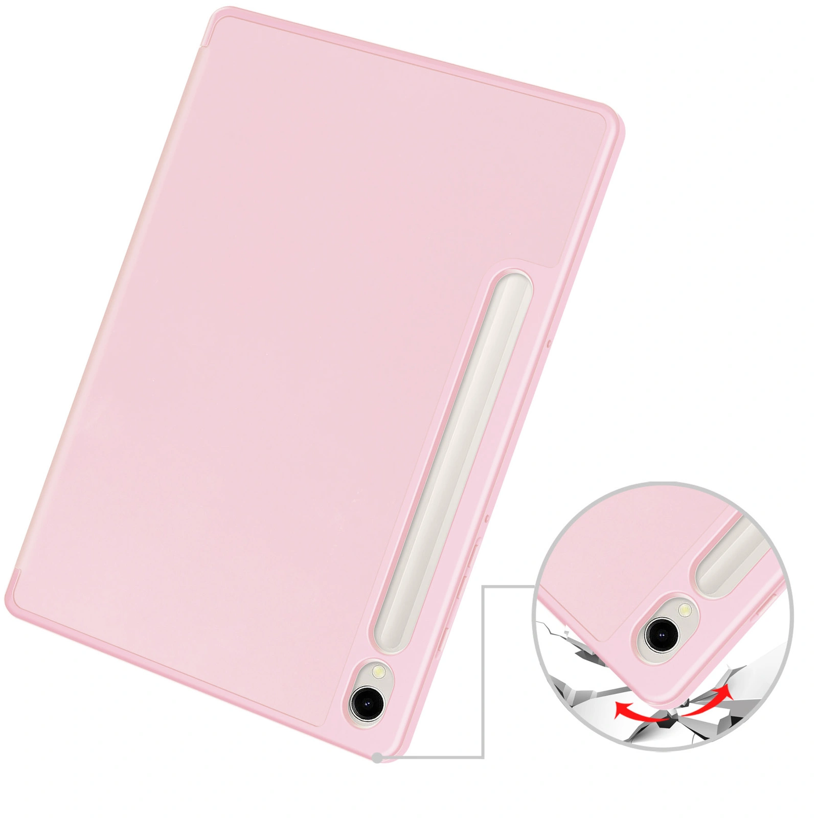 Kryt Bizon Case Tab Lizard Samsung Galaxy Tab S9 pink