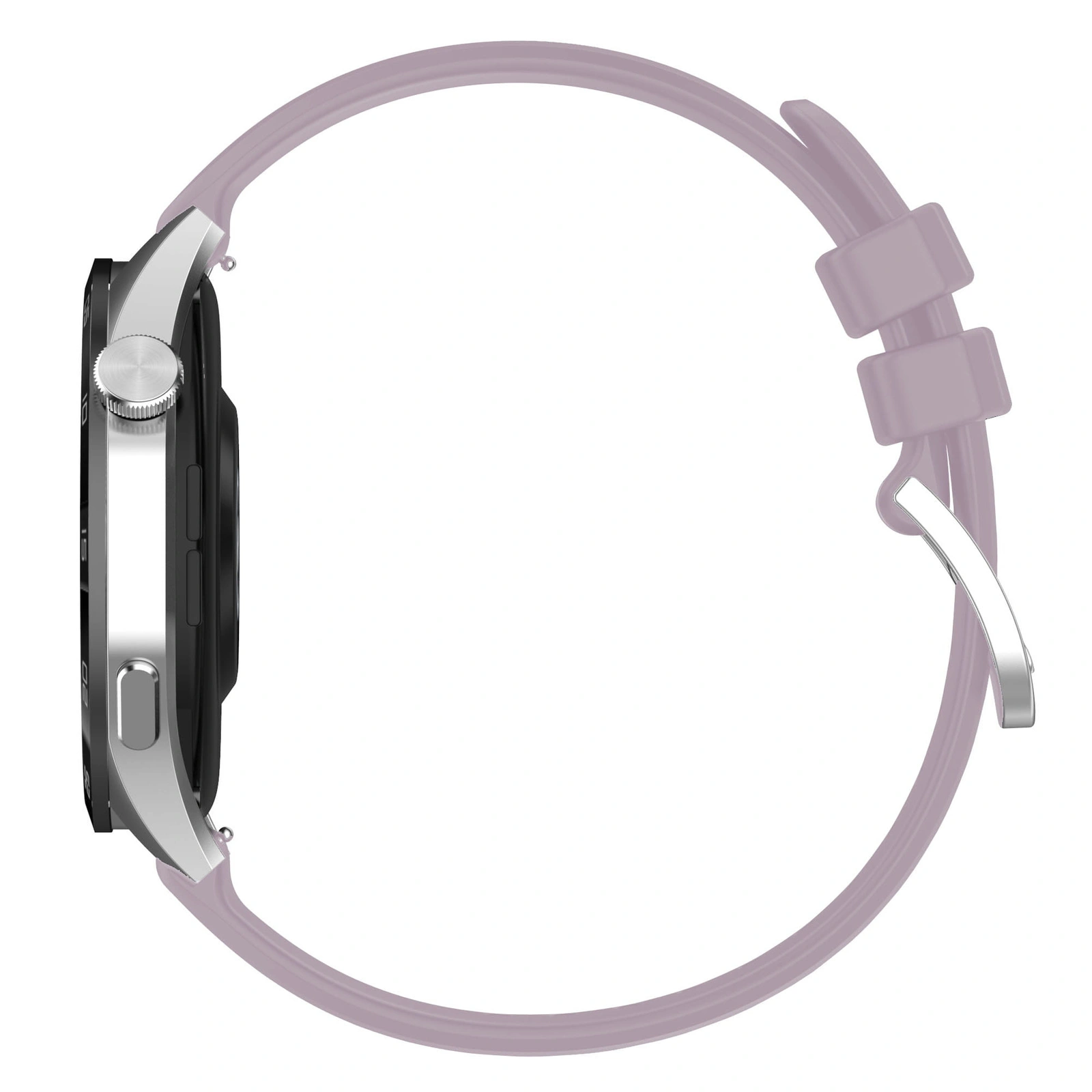 Kryt Bizon Strap Watch Silicone Pro Huawei Watch GT 5 Pro 42mm/GT 5 41mm/GT 4 41mm light purple