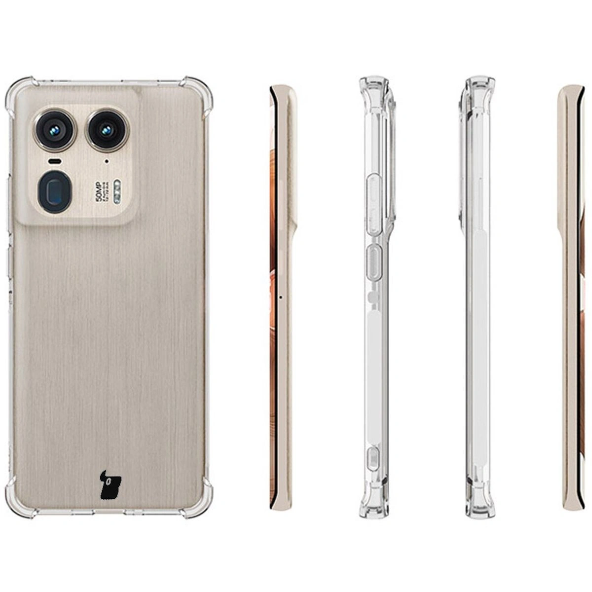 Kryt Bizon Case Salpa Motorola Edge 50 Ultra clear