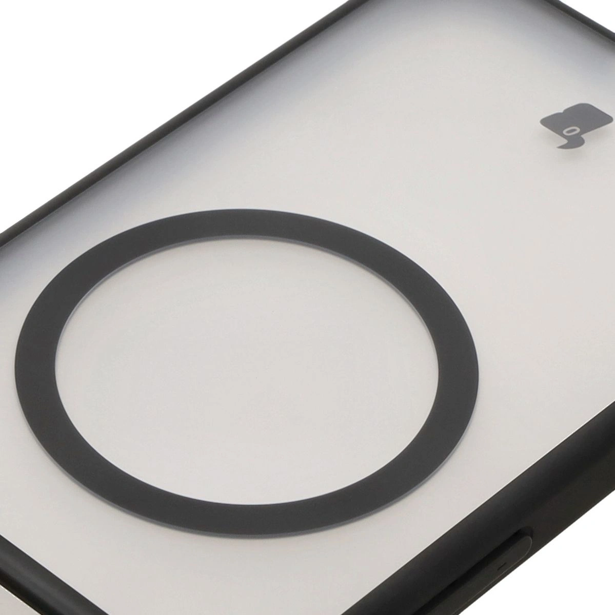 Kryt Bizon Case MatteO Google Pixel 9a translucent with a black frame