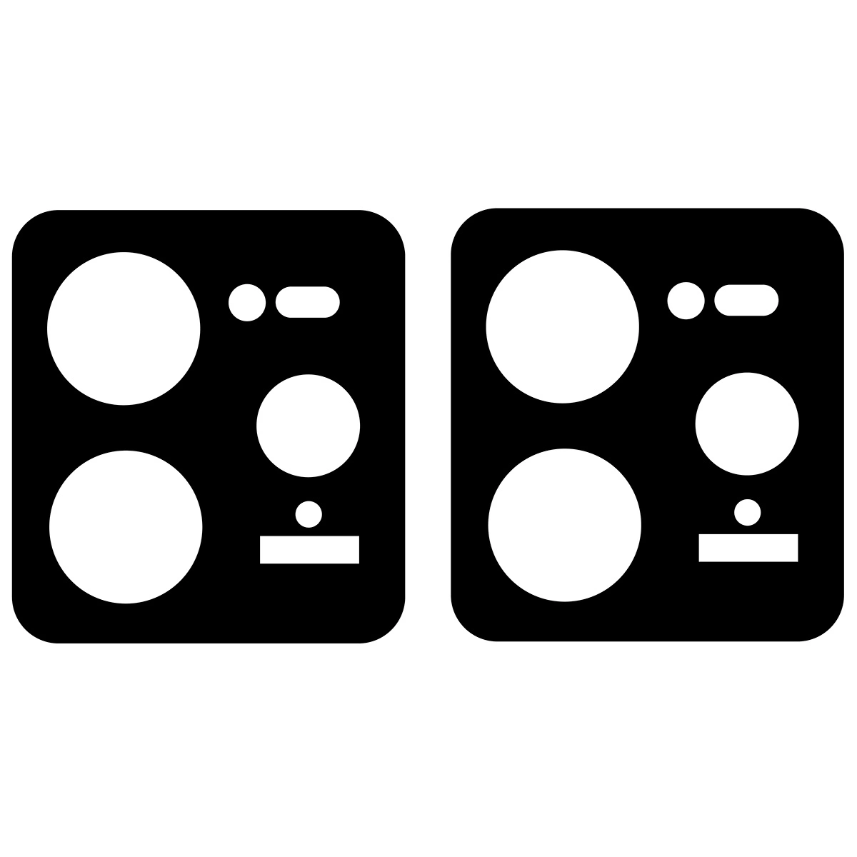 Ochranné sklo Bizon Glass Lens Realme GT 7 Pro [2 PACK]