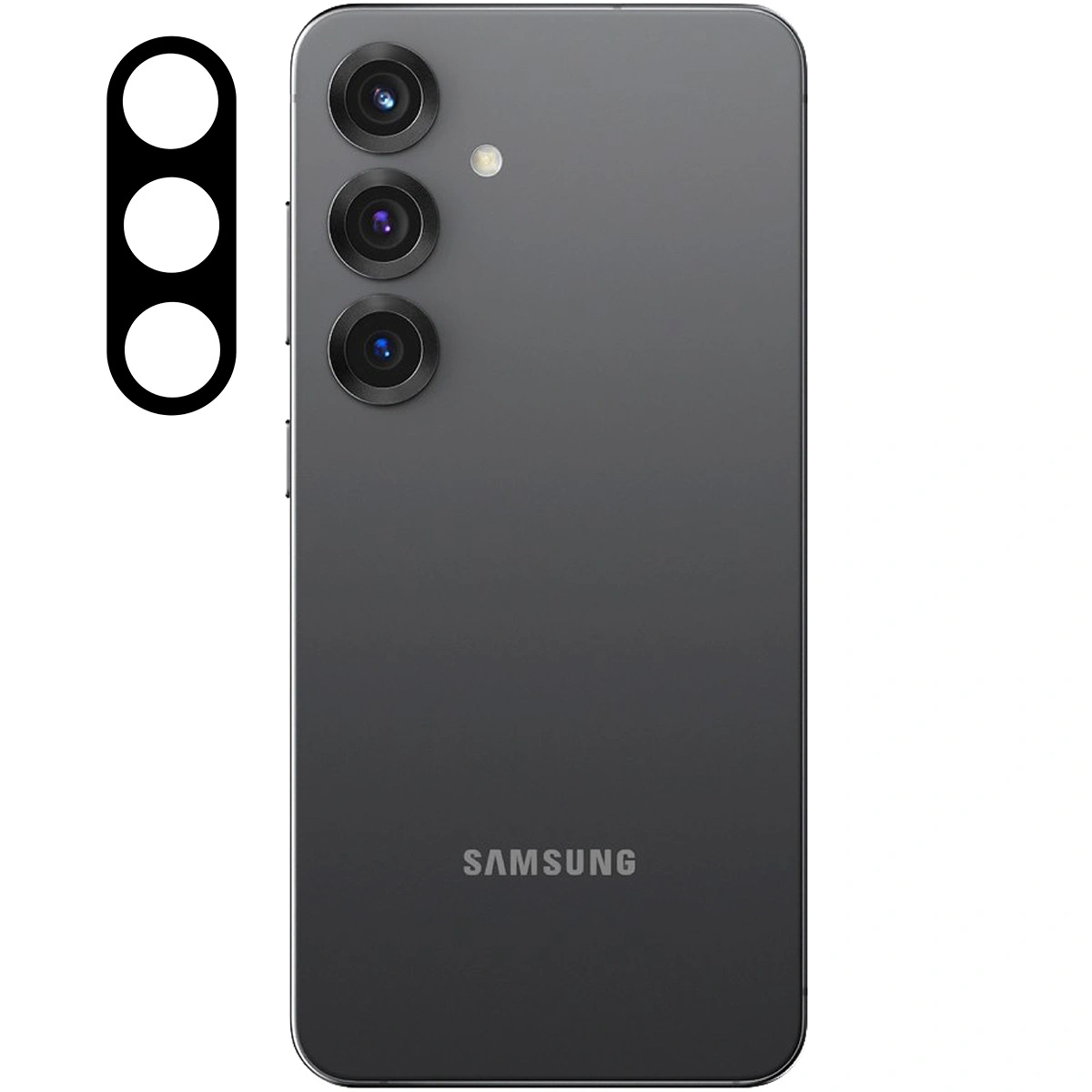 Ochranné sklo Bizon Glass Lens Samsung Galaxy S25 [2 PACK]