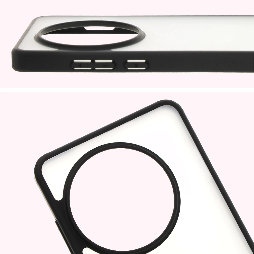 Kryt Bizon Case Angelo OnePlus 13 smoky with a black frame