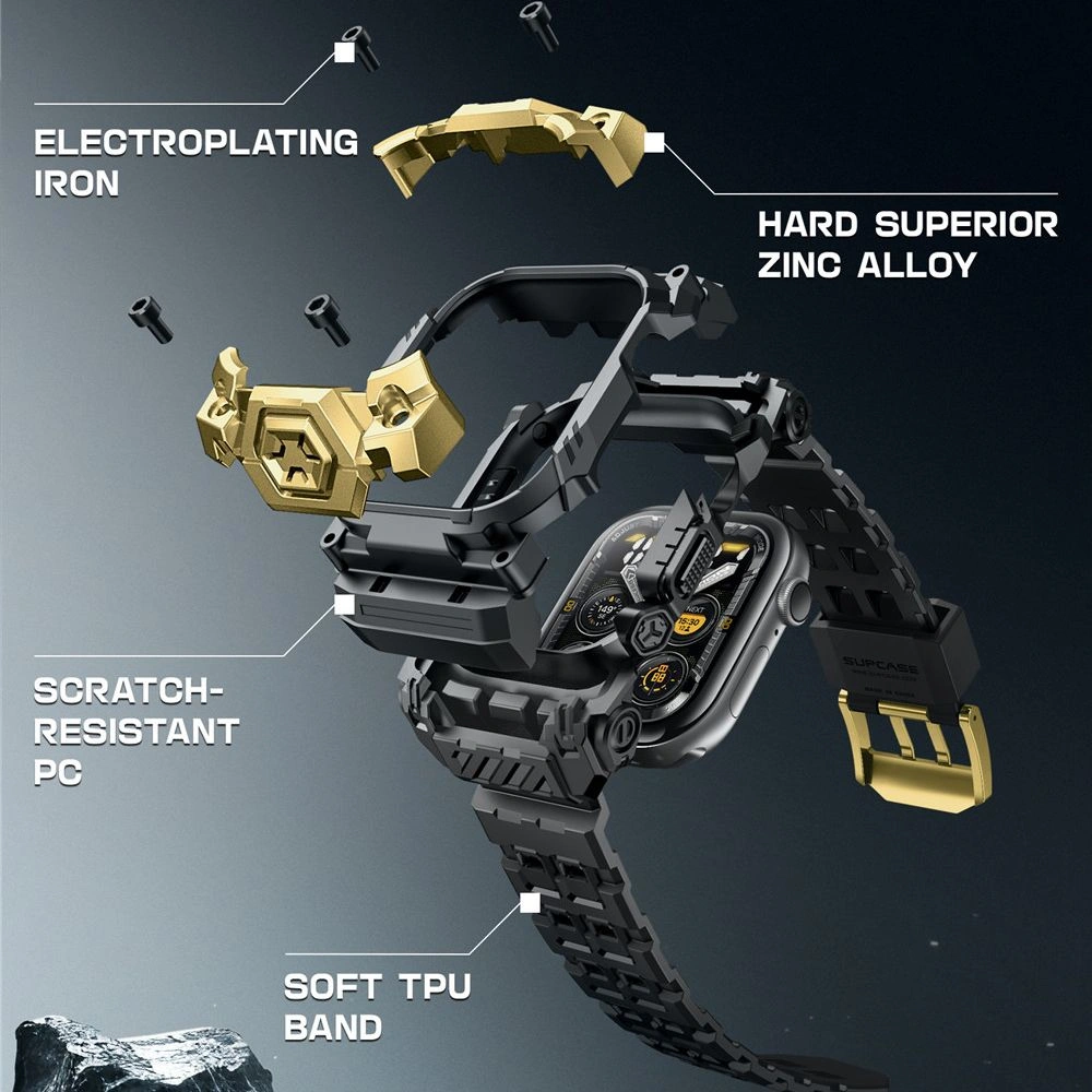 Supcase Unicorn Beetle Ore Apple Watch 10 / 11 46mm Gold