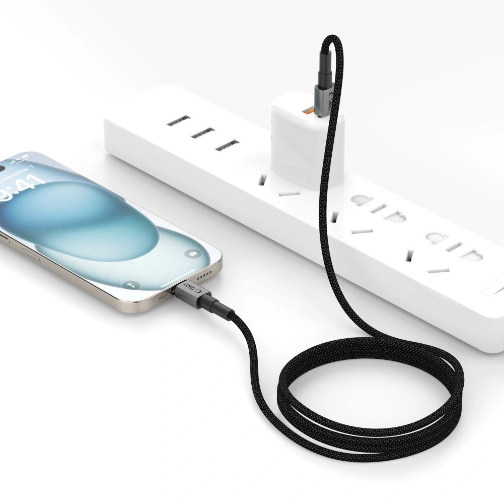 Tech-Protect Ultraboost DNA USB-C / USB-C Cable PD100W/5A 50cm Iron Grey