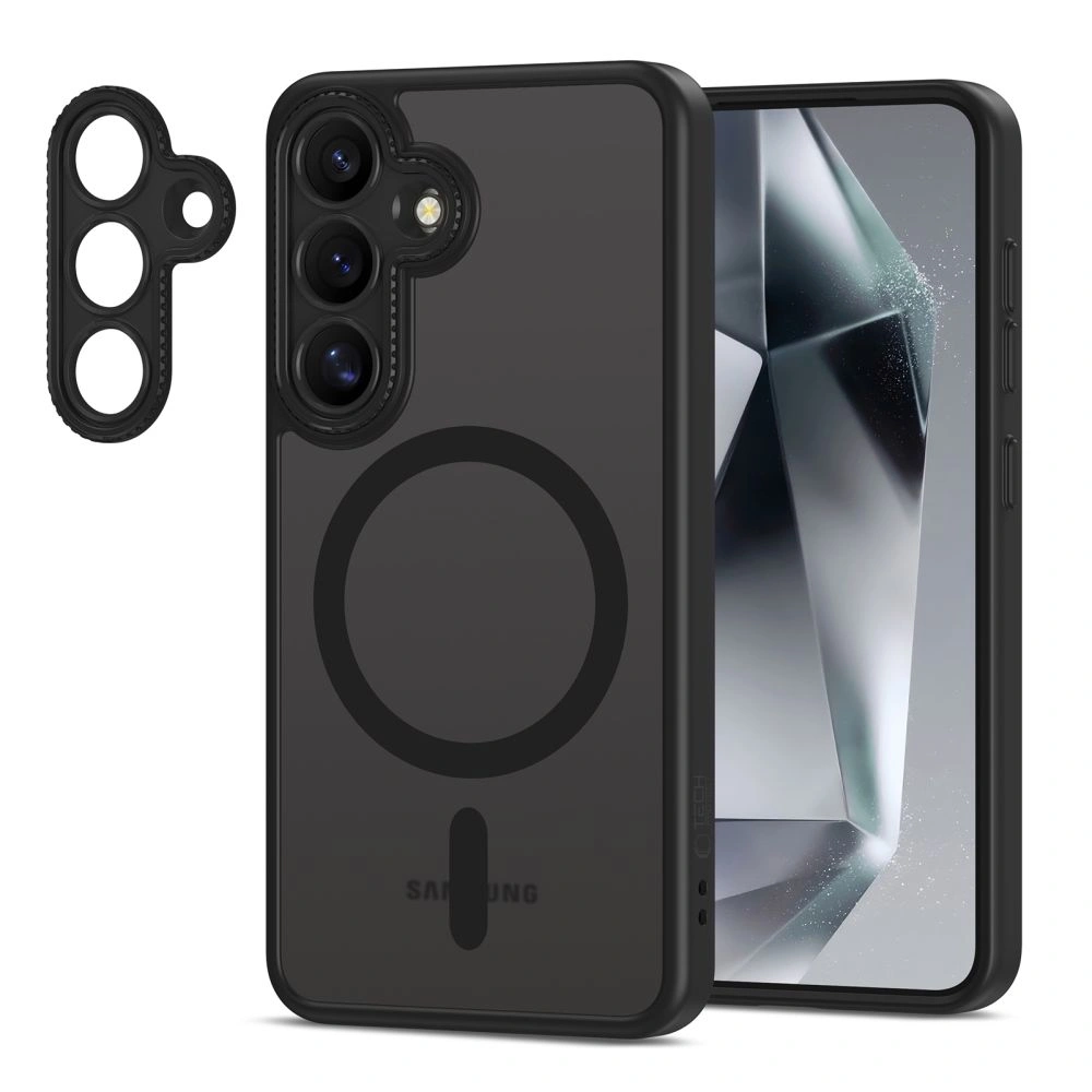 Kryt Tech-Protect MagCam MagSafe Samsung Galaxy S25 Matte Black